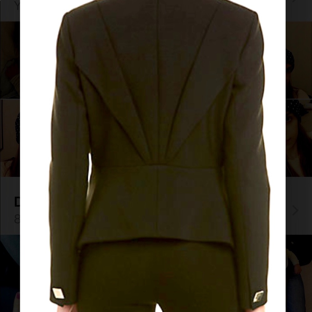 Versace Collection Lightweight Pleated Blazer - image 3